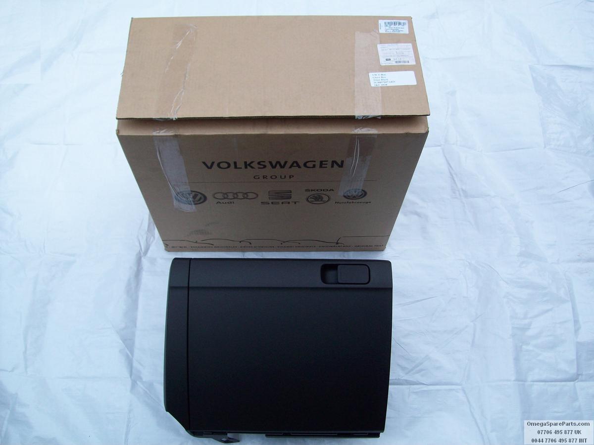 2GB857097A82V VW T-Roc Glove Box Titan Black