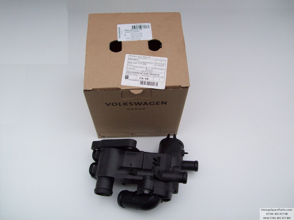 032121111CG VW Polo Seat Coolant Thermostat Housing 2005-2015